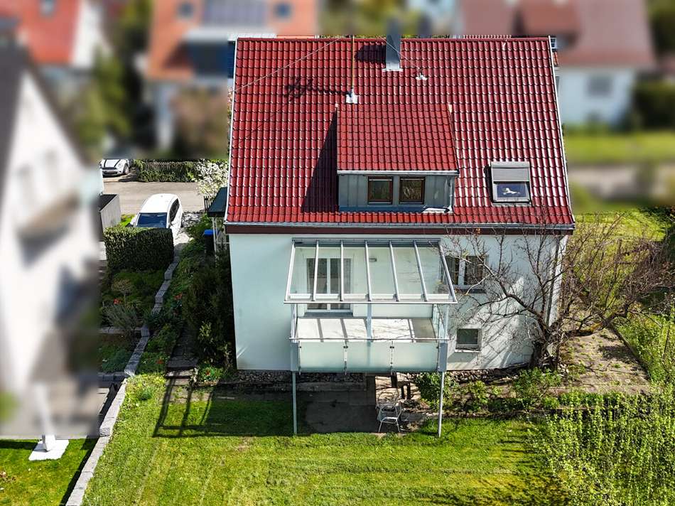 Gartenansicht Istzustand