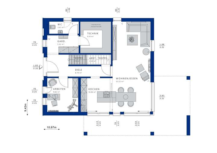 Grundriss EG