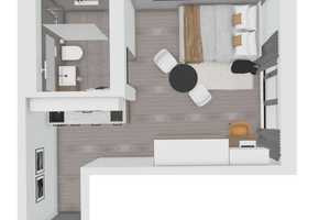 uniQ living // Neubau - Studentenapartment mit Loggia // KFW + 5%-Afa – Hofgartenweg 14, 93051 Regensburg – Vorschaubild 1