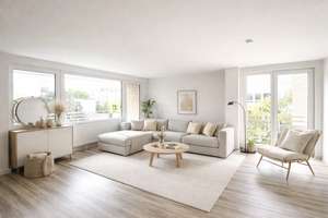 3-Zimmer-Etagenwohnung mit Westbalkon, Stellplatz und Fahrstuhl