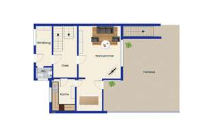 Gemütliches Reihenmittelhaus mit wunderschönem Garten in ruhiger Lage von Frankfurt-Niederursel – 60439 Niederursel, Frankfurt am Main – Vorschaubild 16
