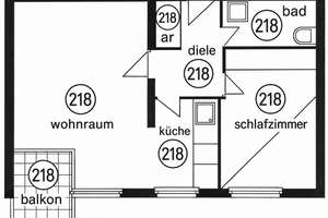 ÜBER DEN DÄCHERN BERLINS - MIT ÜBERDACHTEM BALKON & WEITBLICK - ZUM NEU GESTALTEN – Meller Bogen 12, 13403 Reinickendorf (Ortsteil), Berlin – Vorschaubild 19