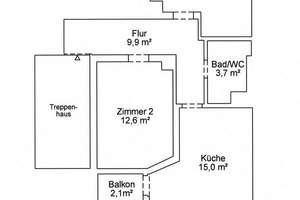7569 - Sanierte 3-Zimmerwohnung mit Balkon nähe Stadtgarten! – Die vollständige Adresse der Immobilie erhältst du vom Anbieter., 76137 Südstadt, Karlsruhe – Vorschaubild 10