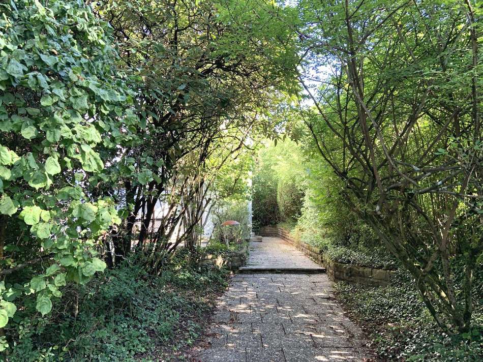 Weg zum Haus