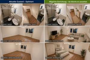 Frisch renovierte Wohnung 2 Zimmer (WHV)