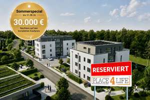 Whg. 7: Neubauwohnung im 2. Obergeschoss – viel Tageslicht, Südbalkon, KfW-40, 95qm