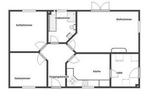 Malerischer Feldblick: Gepflegter Bungalow mit Garten, einer Garage und einem Carportstellplatz – Nordwestmecklenburg (Kreis) – Vorschaubild 25