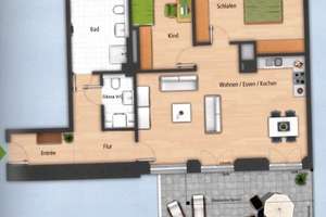 Einmalige Gelegenheit! Stilvolle Dachterrassenwohnung in historischer Tramstation–Tramlofts Nürnberg – Die vollständige Adresse der Immobilie erhältst du vom Anbieter., 90429 Muggenhof, Nürnberg – Vorschaubild 34