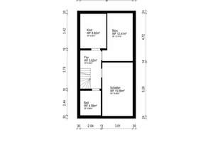 Exklusiv saniertes RMH mit knapp 190 m² Gesamtfläche in Sackgassenlage – Die vollständige Adresse der Immobilie erhältst du vom Anbieter., 28307 Mahndorf, Bremen – Vorschaubild 37