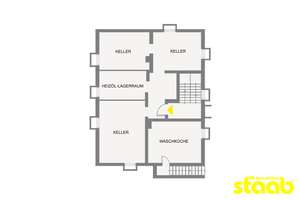 VERMIETETES 2-FAMILIENHAUS MIT DOPPELGARAGE + GROSSEM GRUNDSTÜCK IN JOHANNESBERG – Die vollständige Adresse der Immobilie erhältst du vom Anbieter., 63867 Johannesberg – Vorschaubild 14