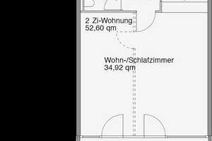 Gepflegte 2-Zimmer-Wohnung mit Balkon in München Olympiazentrum / Milbertshofen – Helene-Mayer-Ring 10, 80809 München – Vorschaubild 1