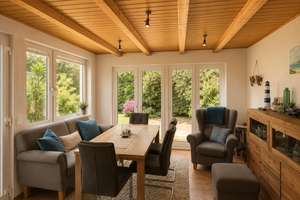 Charmante Erdgeschosswohnung mit traumhaftem Garten und Teich – In der Schleue 18, 47228 Bergheim, Duisburg – Vorschaubild 2