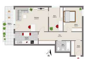 3-Zimmer-Wohnung - Frei zur Eigennutzung ab Januar 2027 in begehrter Wohnlage 
 – Die vollständige Adresse der Immobilie erhältst du vom Anbieter., 81479 Thalkirchen, München – Vorschaubild 13
