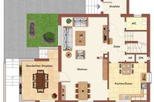Haus in Heroldsberg als Investition...vermietetes Siedlerhaus als Kapitalanlage – Die vollständige Adresse der Immobilie erhältst du vom Anbieter., 90562 Heroldsberg – Vorschaubild 3