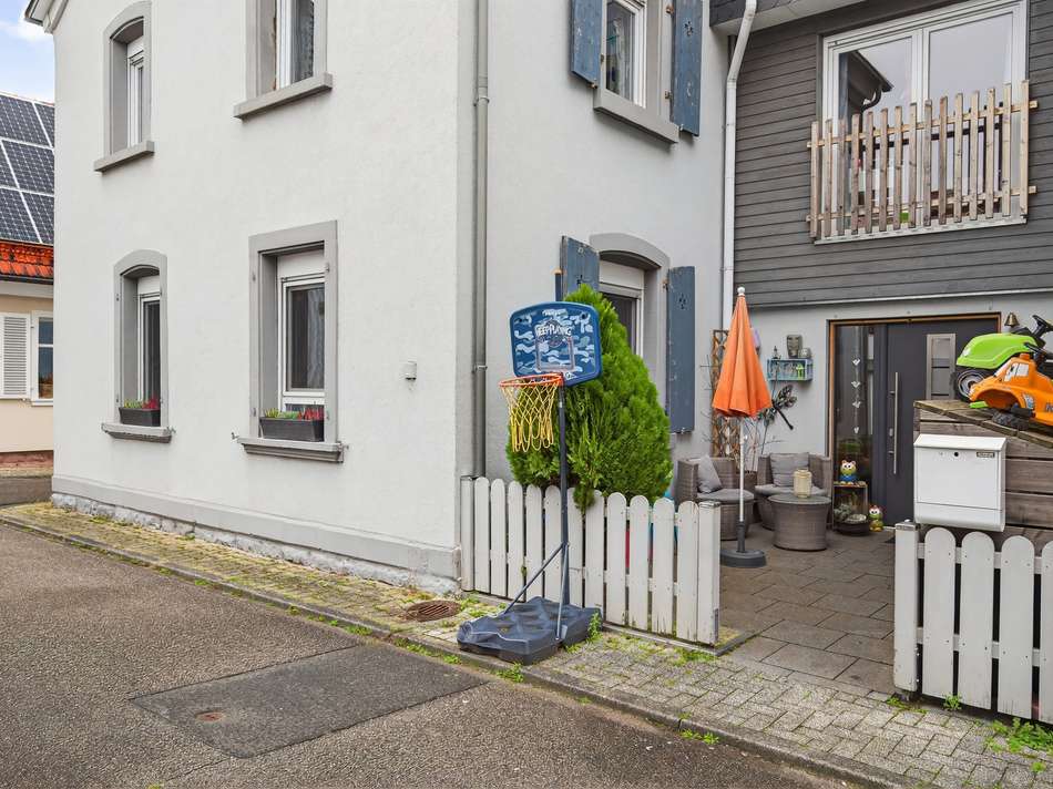 Eingang zum Haus