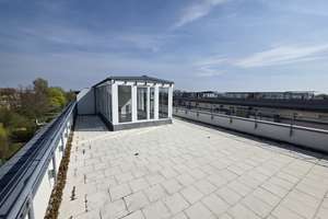 Wohnen über den Dächern Augsburgs – Maisonette mit großer Dachterrasse - keine Maklerprovision