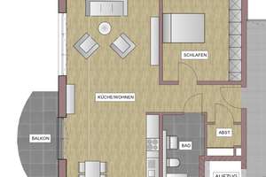 Energieeffizienz A+, barrierefreie 2,5-Zimmer-Wohnung mit Balkon in Brechten – Selma-Lagerlöf-Str. 15, 44339 Holthausen, Dortmund – Vorschaubild 16
