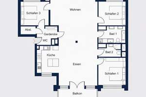 Exklusive Designwohnung mit Luxusausstattung, Balkon & moderner Eleganz – Die vollständige Adresse der Immobilie erhältst du vom Anbieter., 10179 Mitte (Ortsteil), Berlin – Vorschaubild 17