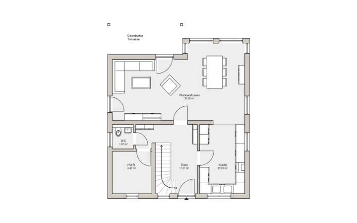 Grundriss Erdgeschoss