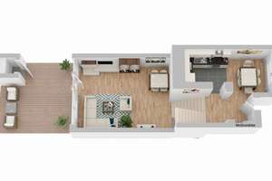 Moderne Maisonettewohnung mit Reihenhaus-Charakter in Oberneuland – Die vollständige Adresse der Immobilie erhältst du vom Anbieter., 28355 Oberneuland, Bremen – Vorschaubild 15