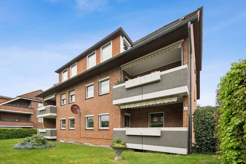 Immobilie in Harsefeld - Charmante Erdgeschosswohnung mit Loggia, Stellplatz & modernisiertem Bad in gepflegter Wohnanlage - Bild 0