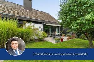 Einfamilienhaus im modernen Fachwerkstil – lichtdurchflutet und großzügig

