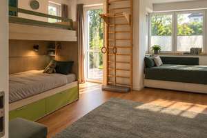 Exklusives Wohnen auf zwei Ebenen – großzügige Maisonettewohnung in ruhiger Waldrandlage – 40629 Ludenberg, Düsseldorf – Vorschaubild 9