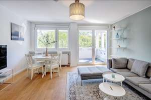 Möbliert: Freundliche, gemütliche 3-Zimmer Wohnung mit Südbalkon – Die vollständige Adresse der Immobilie erhältst du vom Anbieter., 81735 Neuperlach, München – Vorschaubild 1