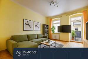 🌱 Charmante 2-Zimmer-Altbauwohnung am Mauerpark mit Balkon, möbliert ab 08/2026 bezugsfrei – Die vollständige Adresse der Immobilie erhältst du vom Anbieter., 10437 Prenzlauer Berg, Berlin – Vorschaubild 1