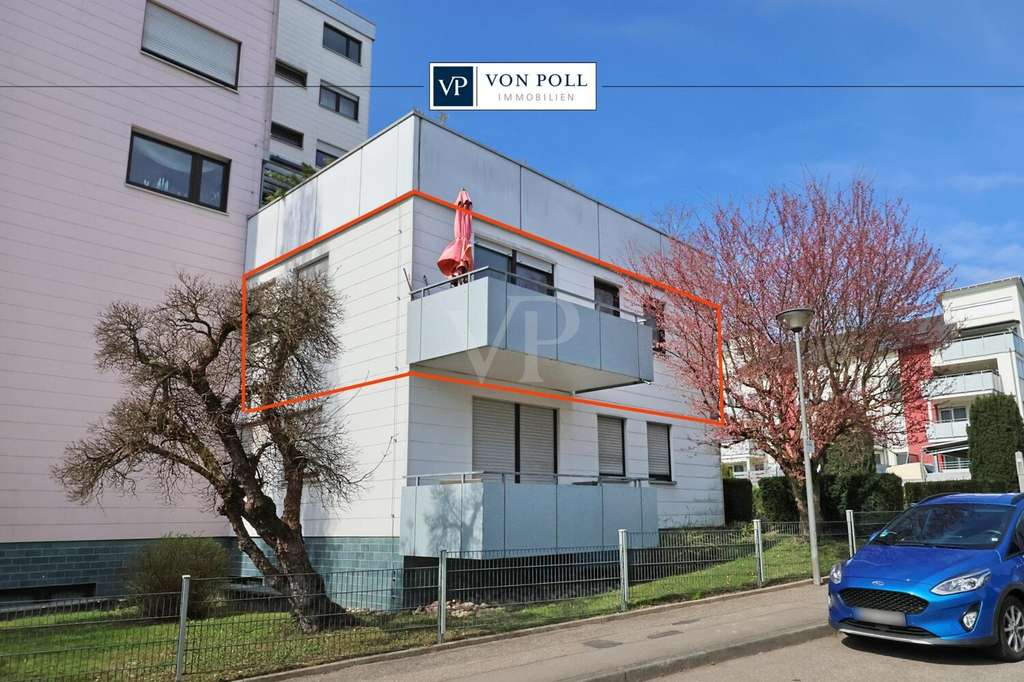 Immobilie in Leonberg - Helle Wohnung mit Balkon und Tiefgaragenstellplatz - Bild 0