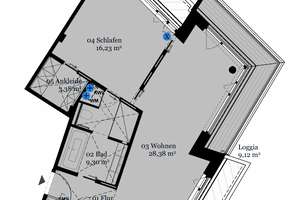 Wohnung mit 2 Zimmern in der Hamburger HafenCity – Die vollständige Adresse der Immobilie erhältst du vom Anbieter., 20457 HafenCity, Hamburg – Vorschaubild 1