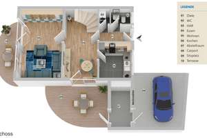 Haus in ruhiger Wohnsiedlung – Die vollständige Adresse der Immobilie erhältst du vom Anbieter., 48493 Wettringen – Vorschaubild 9