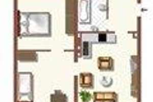 Demnächst frei! 3-Zimmer-Wohnung in Duisburg Huckingen – Biegerfelder Weg 14, 47259 Huckingen, Duisburg – Vorschaubild 2