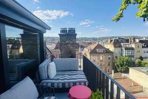 Refugium über den Dächern der Stadt -exklusiv, liebevoll, inspirierend -Maisonette Whg. mit Terrasse – Leuschnerstraße 62, 70176 Stuttgart – Vorschaubild 2
