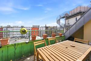 Frei ab Sept 26, Provisionsfrei: Lichtdurchflutete 4-Zi. Penthouse Maisonette mit Domblick – Maybachstraße 172, 50670 Neustadt/Nord, Köln – Vorschaubild 11