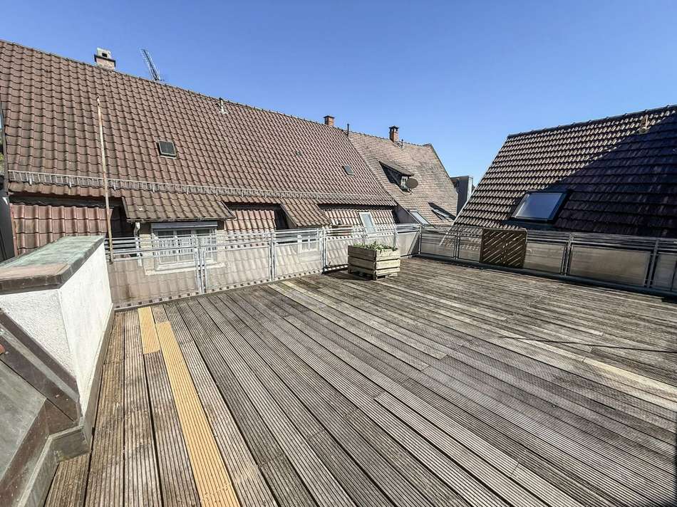 Terrasse Maisonette 1. Ebene