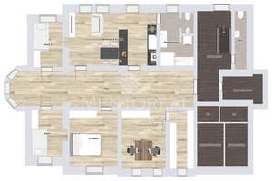 6 Raum-Wohnung in Leipzigs Bestlage - 190 m² voller Möglichkeiten – Die vollständige Adresse der Immobilie erhältst du vom Anbieter., 4109 Zentrum-West, Leipzig – Vorschaubild 13