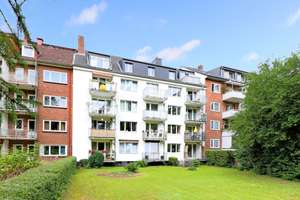 Vermietete 1-Zimmer-Wohnung mit Balkon zur Kapitalanlage – Maria-Louisen-Straße 106, 22301 Winterhude, Hamburg – Vorschaubild 2