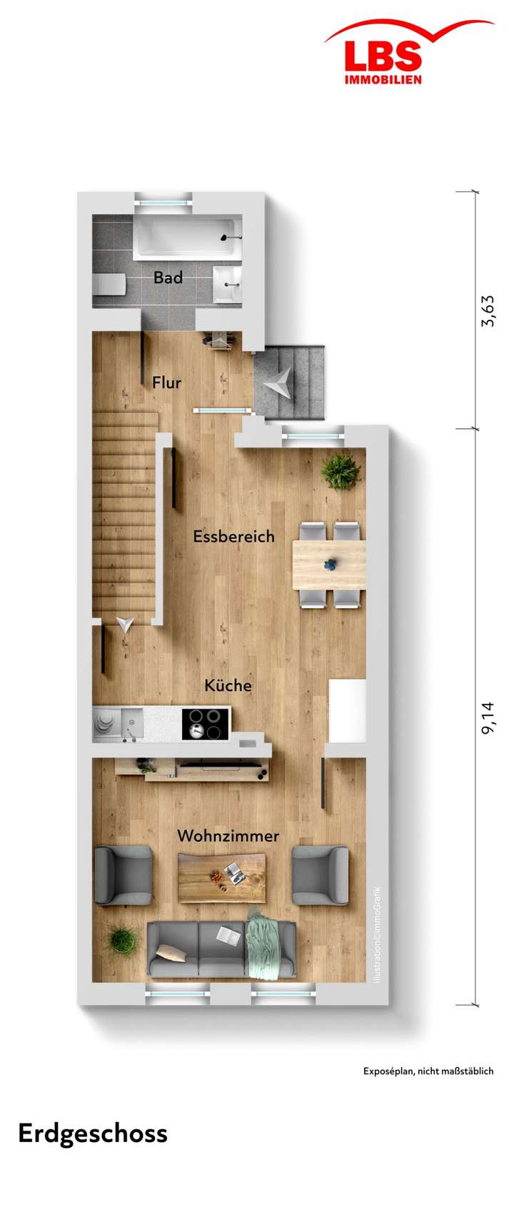 Grundriss Erdgeschoss