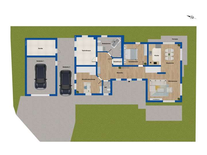 Grundriss Erdgeschoss