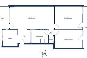 Durchdachter Grundriss & urbane Ruhe: modernisiertes Wohlfühldomizil mit zwei Loggien in Bestlage – Die vollständige Adresse der Immobilie erhältst du vom Anbieter., 40474 Golzheim, Düsseldorf – Vorschaubild 20