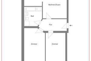 Hochwertige 3 Zimmer-Wohnung in Anger-Crottendorf mit Balkon und Parkett – Die vollständige Adresse der Immobilie erhältst du vom Anbieter., 4318 Anger-Crottendorf, Leipzig – Vorschaubild 11