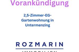 2,5-EG-Garten-Whg.  in Untermenzing