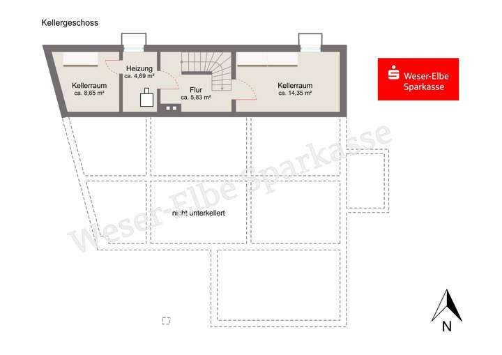 Grundriss Kellergeschoss