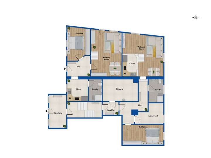 Grundriss Erdgeschoss