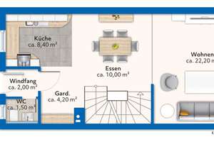 Schönes Reihenmittelhaus 
in Wiesbaden-Sonnenberg Heidestock – Die vollständige Adresse der Immobilie erhältst du vom Anbieter., 65191 Sonnenberg, Wiesbaden – Vorschaubild 14