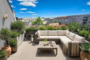 *** NEU: Sendling - Absolut ruhige & sonnige Dachterrassen-Wohnung mit moderner Ausstattung ***