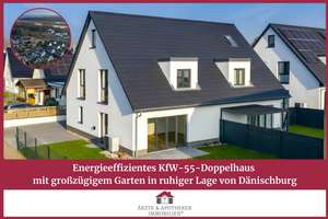 Energieeffizientes KfW-55-Doppelhaus mit großzügigem Garten in ruhiger Lage von Dänischburg – Die vollständige Adresse der Immobilie erhältst du vom Anbieter., 23569 Kücknitz, Lübeck – Vorschaubild 1