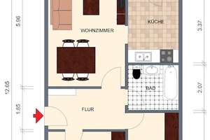 ++ Familienwohnung mit Balkon ++ – Vogelsangstraße 22, 18437 Grünhufe, Stralsund – Vorschaubild 8