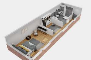 Stilvolle & großzügige Maisonette in Verberg – mit Balkon und attraktiver Verhandlungsbasis – Die vollständige Adresse der Immobilie erhältst du vom Anbieter., 47802 Verberg, Krefeld – Vorschaubild 3